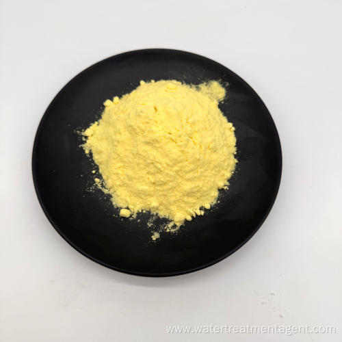 Contaminant Removal with Yellowish Transparent PAC Powder